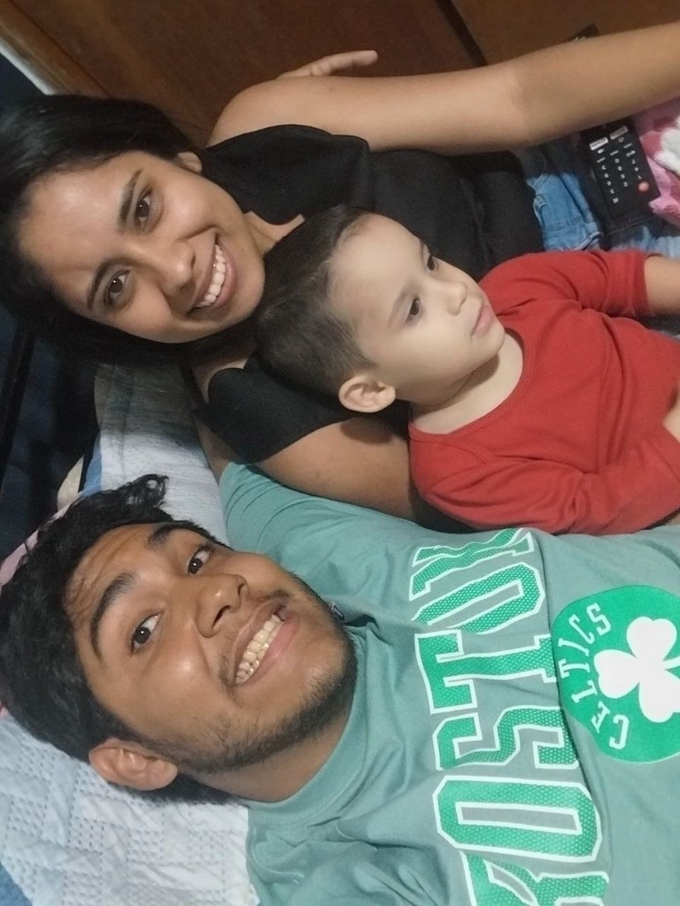 En familia — como los tres chiflados